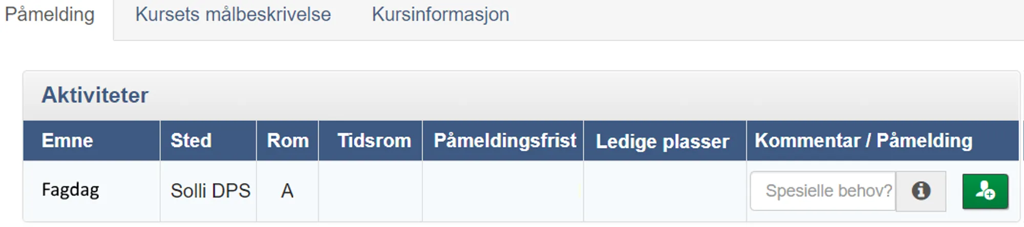 Melde på 